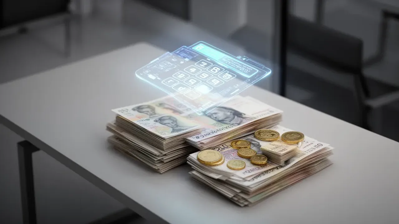 6000 zł brutto ile to jest netto? Praktyczne obliczenia 2026 Wizualizacja finansowa przedstawiająca obliczenia 6000 zł brutto ile to jest netto przy użyciu nowoczesnego kalkulatora i polskich banknotów.